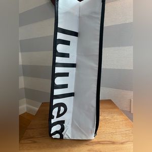 Lululemon black large shopping bag
